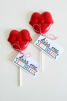 
                    
                        Kiss Me I'm Irish Chocolate Suckers
                    
                