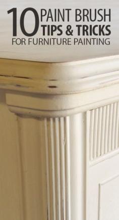 
                    
                        10 Paint Brush Tips & Tricks For Furniture Painting
                    
                