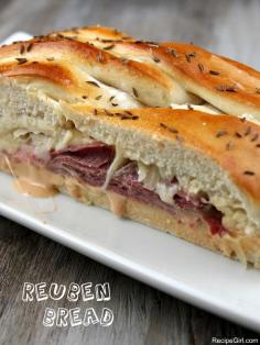 Reuben Bread. St Patrick's day