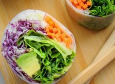 Sandwiches without the bread: go light.