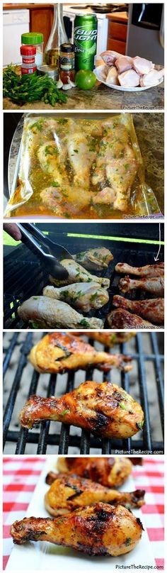 
                    
                        Grilled Beer Marinated Chicken ~ Grilling season is coming, and you are looking for some perfect recipe to impress your family and friends. We have the one that you will really like.
                    
                