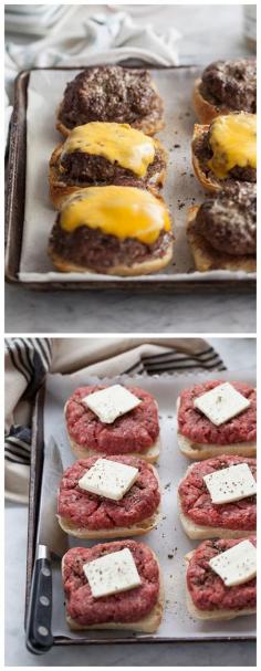 
                    
                        baked hamburgers
                    
                