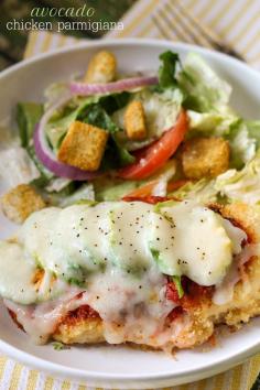 
                    
                        Avocado Chicken Parmigiana
                    
                