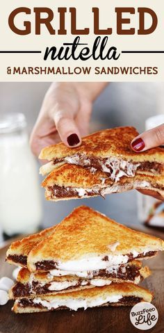 
                    
                        Grilled Nutella & Marshmallow Sandwiches
                    
                