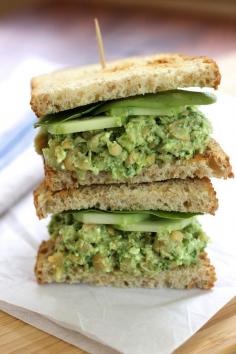 
                    
                        Smashed Chickpea Avocado Sandwich
                    
                