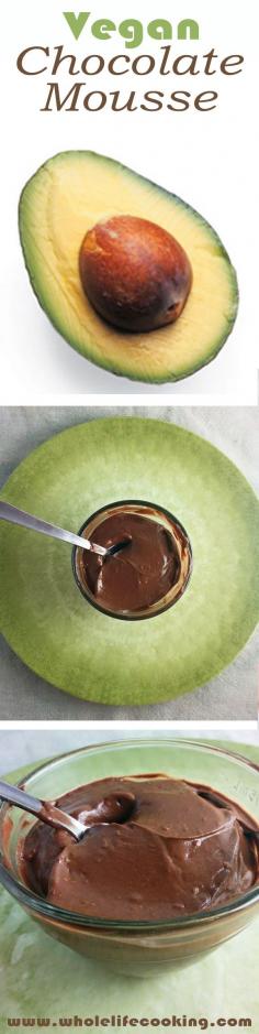 
                    
                        Paleo, vegan Chocolate Mousse www.wholelifecooking
                    
                