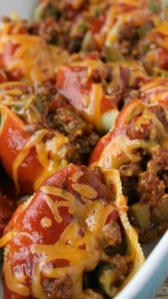 
                    
                        Tex Mex Stuffed Shells ~ A yummy and super easy meal!
                    
                