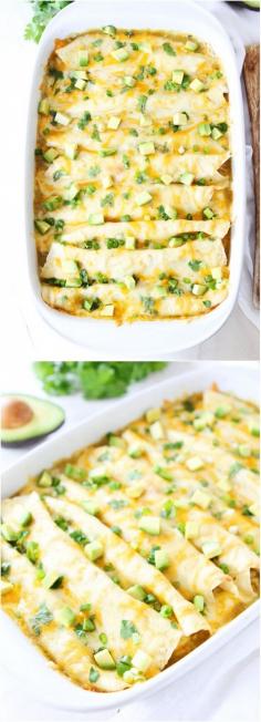 
                    
                        Creamy Spinach and Cheese Green Chile Enchilada #recipe #enchilada
                    
                