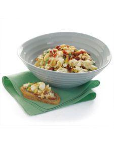 
                    
                        This Savory Artichoke Dip Recipe Includes Sun-Dried Tomato #healthy trendhunter.com
                    
                