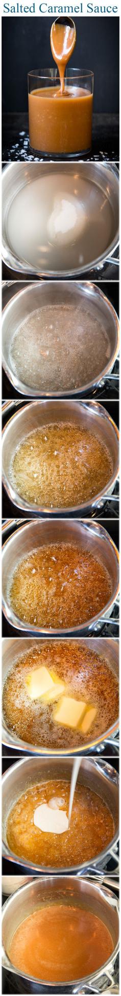 
                    
                        Salted Caramel Sauce How To - a classic that everyone should know how to make! A must have recipe!
                    
                