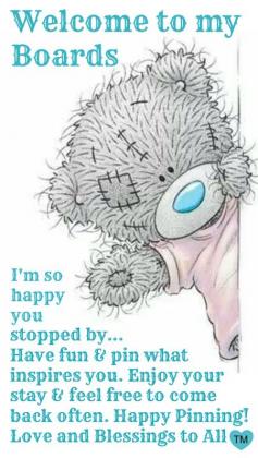 
                    
                        Welcome To My Pinterest Boards... I hope you enjoy them! Feel free to pin what catches your eye and inspires you ♥ Tam ♥
                    
                