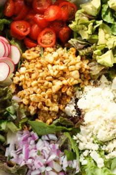 
                    
                        Summer Corn Green Salad with Cilantro Lime Vinaigrette
                    
                