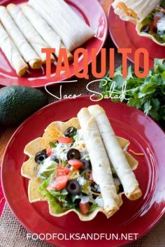 
                    
                        Taquito Taco Salad
                    
                
