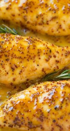 
                    
                        Baked Honey Mustard Chicken ~ This chicken is seriously delicious and it’s unbelievably easy to prepare!
                    
                