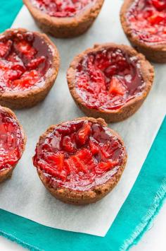 
                    
                        Chocolate Strawberry Tassies
                    
                