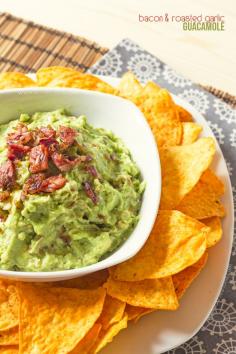 
                    
                        Bacon and Roasted Garlic Guacamole
                    
                