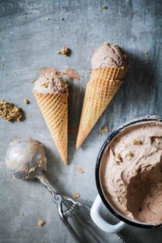 No-churn nutella icecream