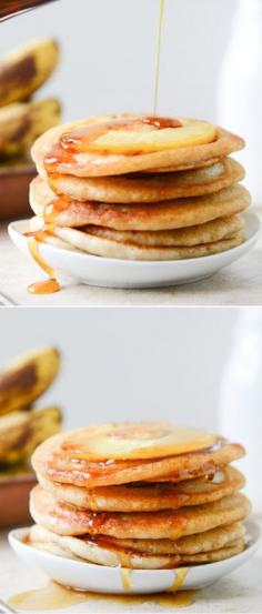 
                    
                        vegan pineapple upside down pancakes I howsweeteats.com
                    
                