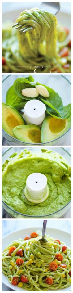 
                    
                        Healthy Recipe | Avocado Pasta ......... The easiest, most unbelievably creamy avocado pasta that everyone will love. And it’ll be on your dinner table in just 20 min!
                    
                