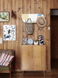 
                    
                        The Geelong home of designer / maker Andrea Shaw of Stampel and her partner Duncan Russell-Smith, a furniture maker. Photo – Eve Wilson. Production – Lucy Feagins on thedesignfiles.net.
                    
                