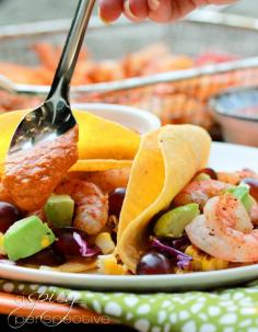 
                    
                        Fresh Shrimp Tacos Recipe with Ranchero Sauce
                    
                