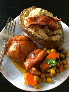 
                    
                        Honey Soy Chicken Thighs | ReluctantEntertainer
                    
                