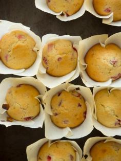 
                    
                        BROWN SUGAR STRAWBERRY AND RHUBARB MUFFINS
                    
                