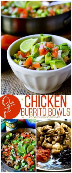 
                    
                        Make these burrito bowls for dinner in just 30 minutes!
                    
                