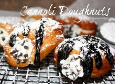 
                    
                        Glazed Cannoli Doughnuts
                    
                