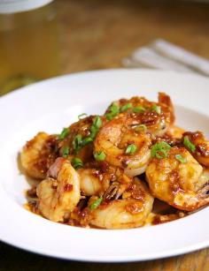 
                    
                        Shrimp with Spicy Garlic Sauce
                    
                