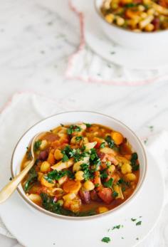 
                    
                        Chickpea Minestrone
                    
                