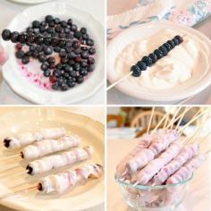 
                    
                        Freeze Fruit On A Stick…In Greek Yogurt!
                    
                