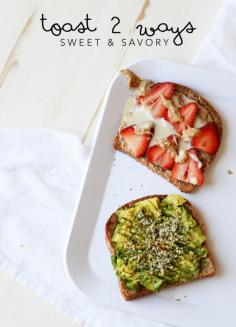 
                    
                        Avocado & Strawberry Coconut Toast
                    
                
