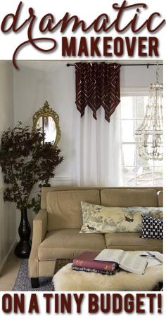 
                    
                        Come check out this transformation! Only took a week and $500! Tons of great ideas!
                    
                