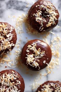 
                    
                        Chocolate Coconut Cake Doughnuts (GF)
                    
                