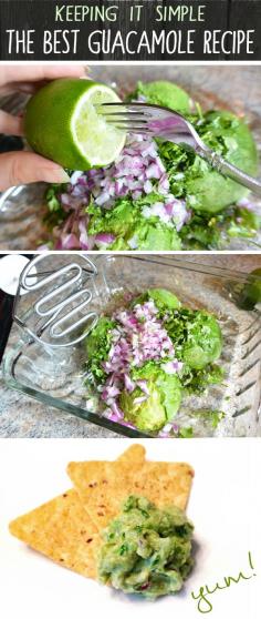 
                    
                        The Best Guacamole Recipe.
                    
                