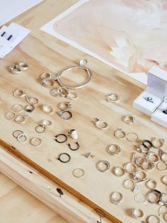 
                    
                        Details from the studio of Melbourne jeweller Seb Brown. Photo – Sean Fennessy.
                    
                