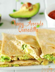 
                    
                        Cheesy Avocado Quesadilla
                    
                