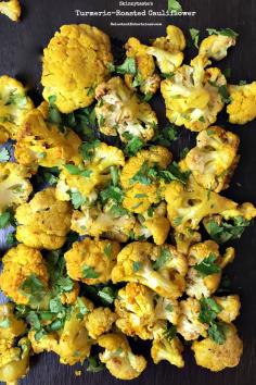
                    
                        Skinnytaste's Turmeric-Roasted Cauliflower at ReluctantEntertai...
                    
                