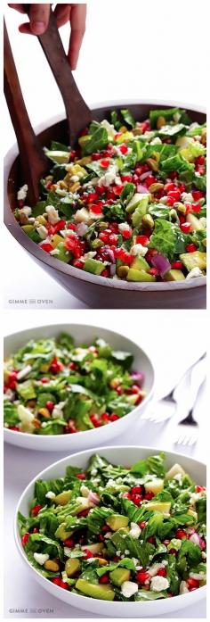 
                    
                        Pomegranate, Pear and Avocado Salad
                    
                