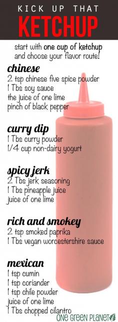 
                    
                        How to Take Condiments from Ordinary to Extraordinary ~ Awesome... So easy, all would be delicious, and so practical
                    
                