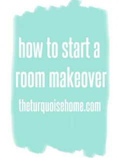 
                    
                        Most people just jump into a room makeover with a gallon of paint and a vague idea. But there's more to renovating and updating a room than just getting started. You need a plan. Here are six ways to start a room makeover before you ever pick up a paint brush. | TheTurquoiseHome.com
                    
                