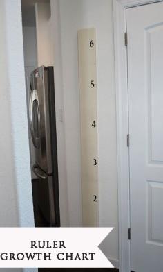 
                    
                        Keeping it simple...DIY'ing an easy Ruler Growth Chart.
                    
                