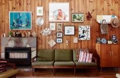 
                    
                        The Geelong home of designer / maker Andrea Shaw of Stampel and her partner Duncan Russell-Smith, a furniture maker. Photo – Eve Wilson. Production – Lucy Feagins on thedesignfiles.net.
                    
                