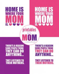 
                    
                        Mother's Day Printables and Frame Tutorial
                    
                