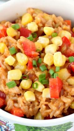 
                    
                        20-Minute Chicken and Rice ~ a super quick, easy to customize meal that's perfect for any night of the week!
                    
                