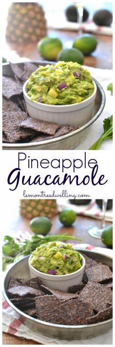 
                    
                        Pineapple Guacamole | Lemon Tree Dwelling
                    
                