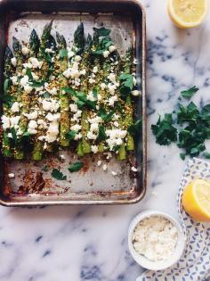 
                    
                        Pistachio Crusted Asparagus with Feta
                    
                