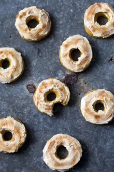 
                    
                        Pumpkin maple donuts
                    
                