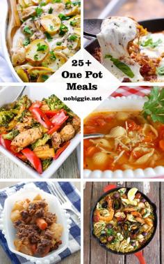 
                    
                        25+ One Pot Meals | nobiggie.net
                    
                